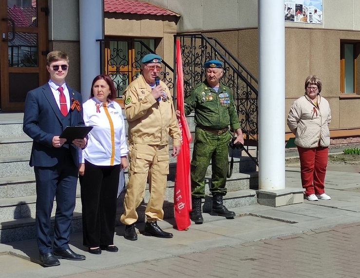 Эстафета Знамени Победы.